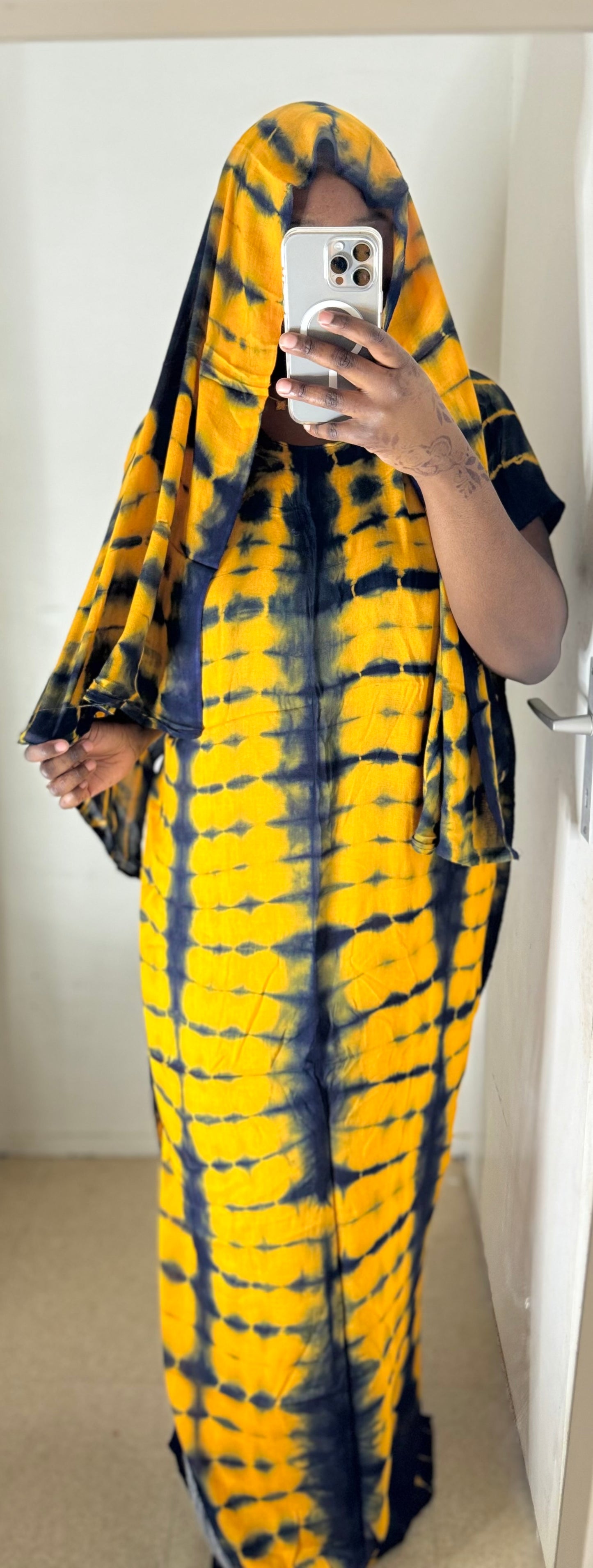 Robe Bleue-Jaune