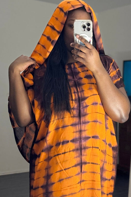 Robe Marron-Violette