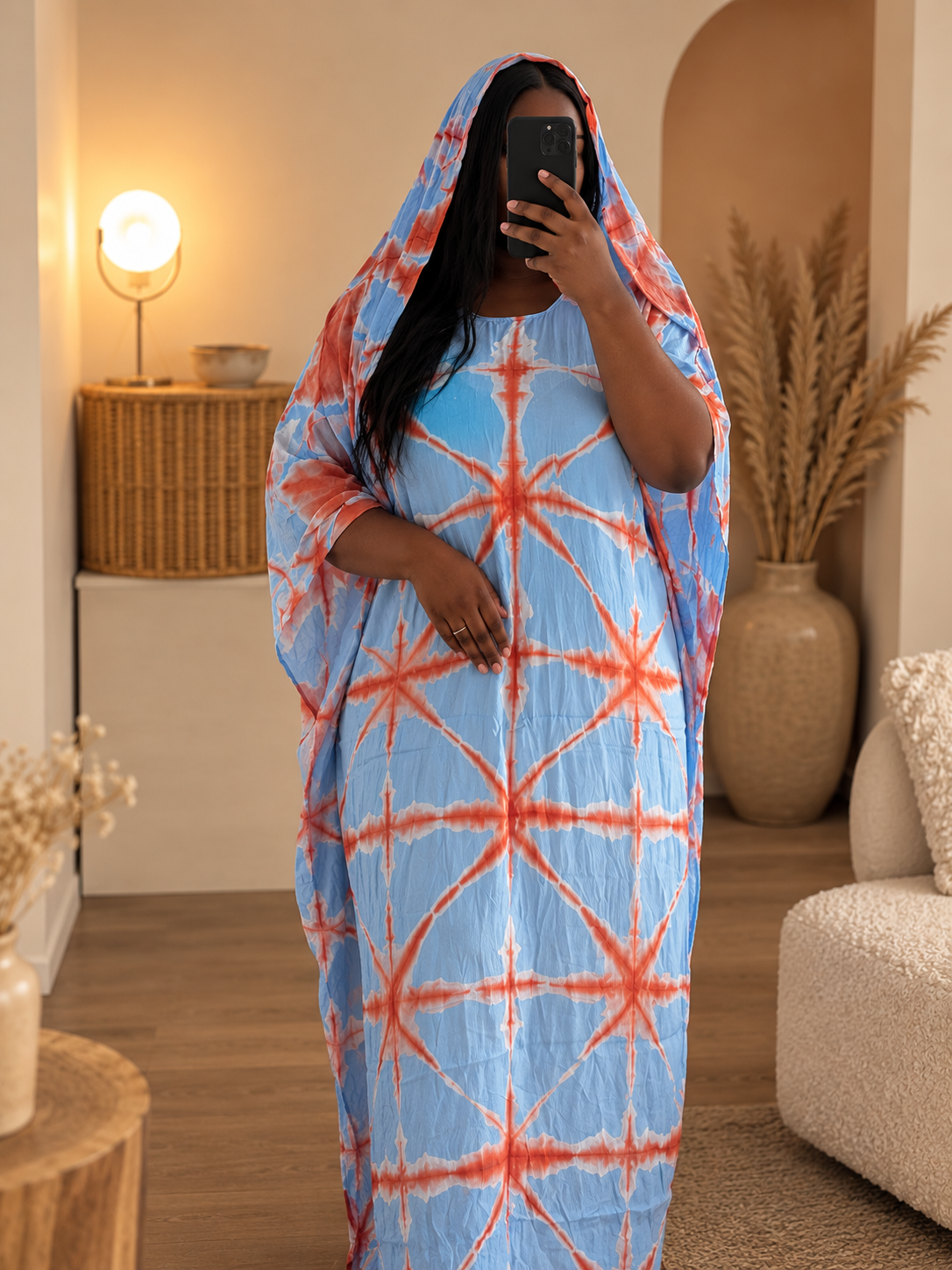 Robe Bleu Corail