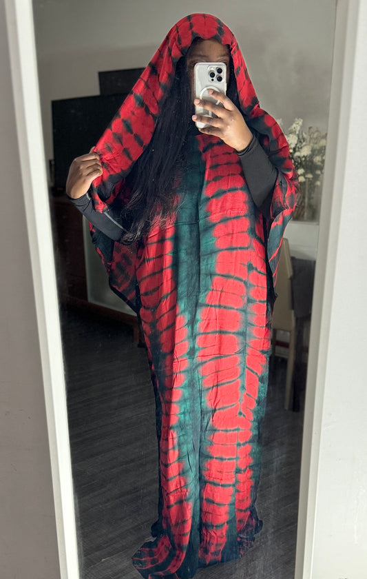 Robe Rouge-verte